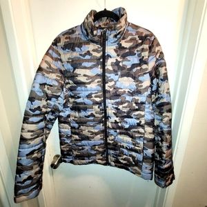 Camouflage winter jacket